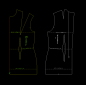 Preview: N4 - LADY Basic pattern for slim fit clothes