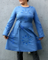 Preview: Schnittmuster Jerseykleid BLAU  von Youtube Tutorial