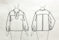 Preview: Pattern sommer blouse ULANBATOR