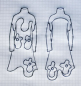 Preview: Pattern jersey dress BUTTERFLY