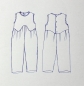Preview: Schnittmuster Overallhose ELLI
