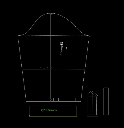 MEN Basic pattern for shirt and tops