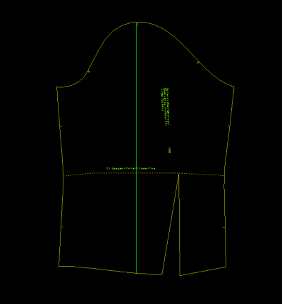 N4 - LADY Basic pattern for slim fit clothes