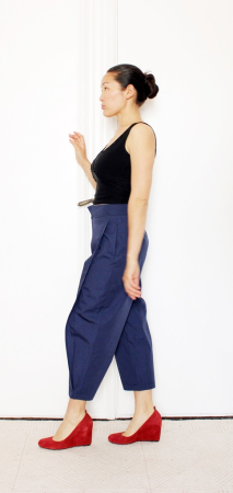 Pattern baggy pant GEORGIA