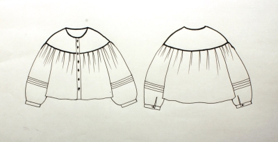 Pattern sommer blouse GIVI