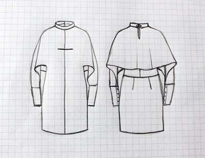 Pattern for experimental dress JAZZ