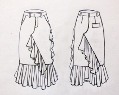 Pattern skirt SASCHA