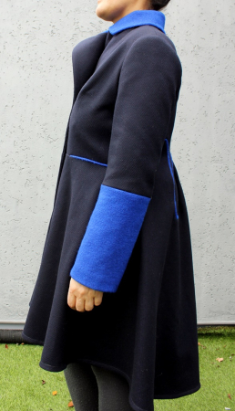 Schnittmuster für einen langen Mantel FEEL