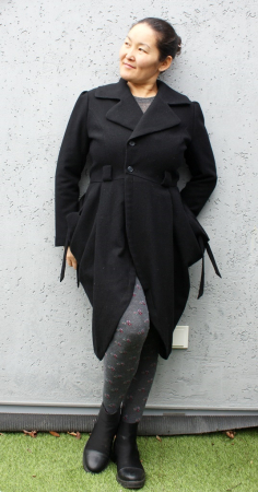 Schnittmuster für Mantel TULPE