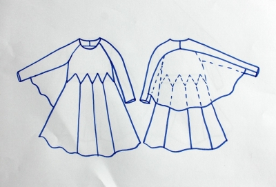 Schnittmuster Kleid UNICORN