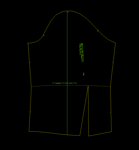 N4 - LADY Basic pattern for slim fit clothes