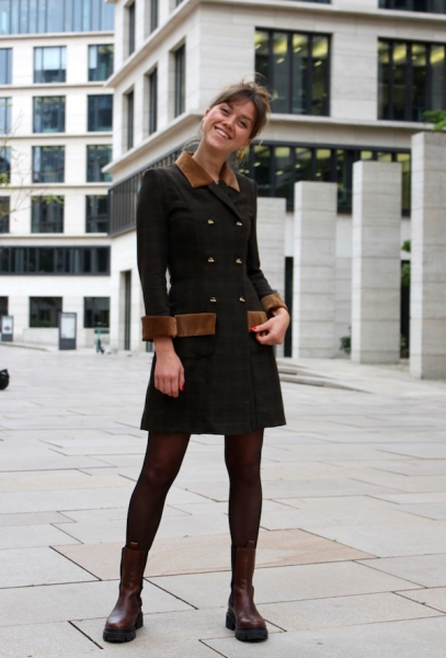 Pattern Blazer Dress SANDRA