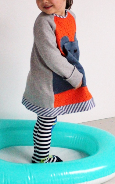 Schnittmuster Jerseykleid MAUS