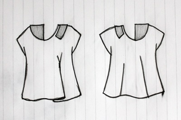 Pattern blouse ANTWOORD