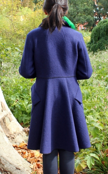 Pattern coat NANDIA