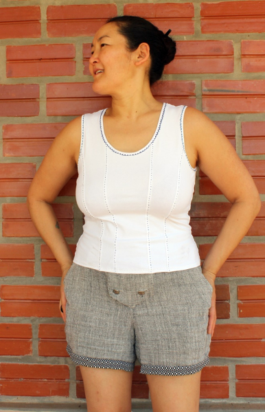 Schnittmuster für sommerliches Tanktop
