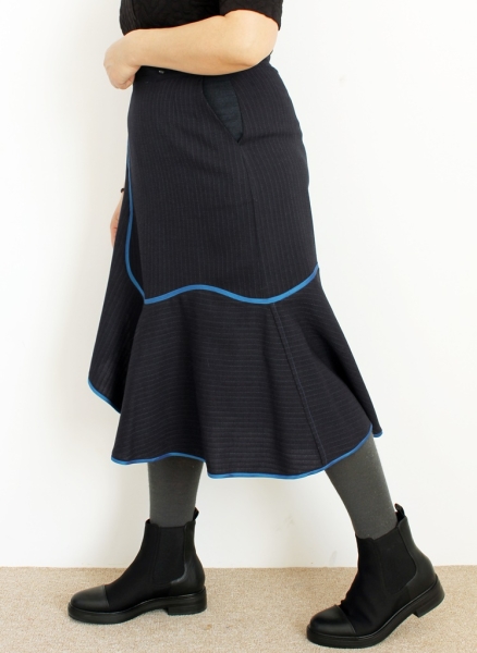 Pattern wrap skirt CESAR 2