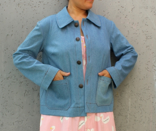 Pattern for simple jacket NUA