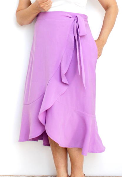 PDF Pattern for wrap skirt JACKSON