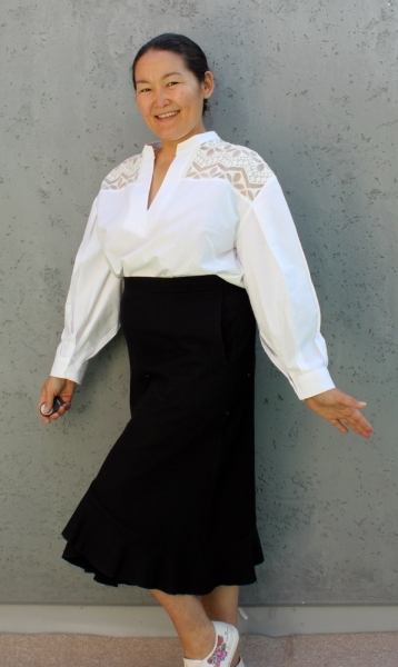 Pattern sommer blouse ULANBATOR
