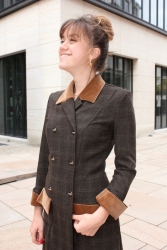 Pattern Blazer Dress SANDRA