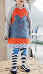 Schnittmuster Jerseykleid MAUS