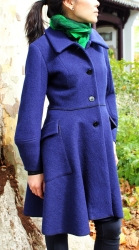 Pattern coat NANDIA
