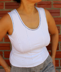 Schnittmuster für sommerliches Tanktop